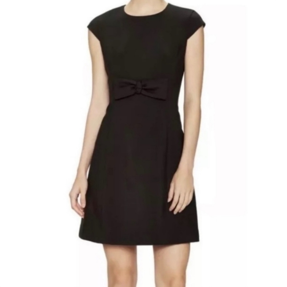Kate Spade Black Bow Dress Womens Size 6